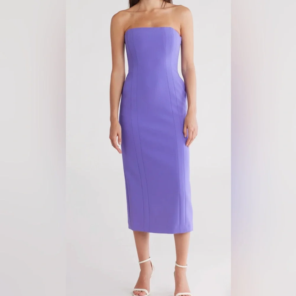 astr cowl slip midi dress Lace Trim Midi Slip Dress